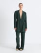 Baroque Botanical Cloqué Flap Pocket Jacket