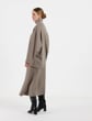 Responsible Wool-Cashmere Double Face Jersey Reversible Turtleneck