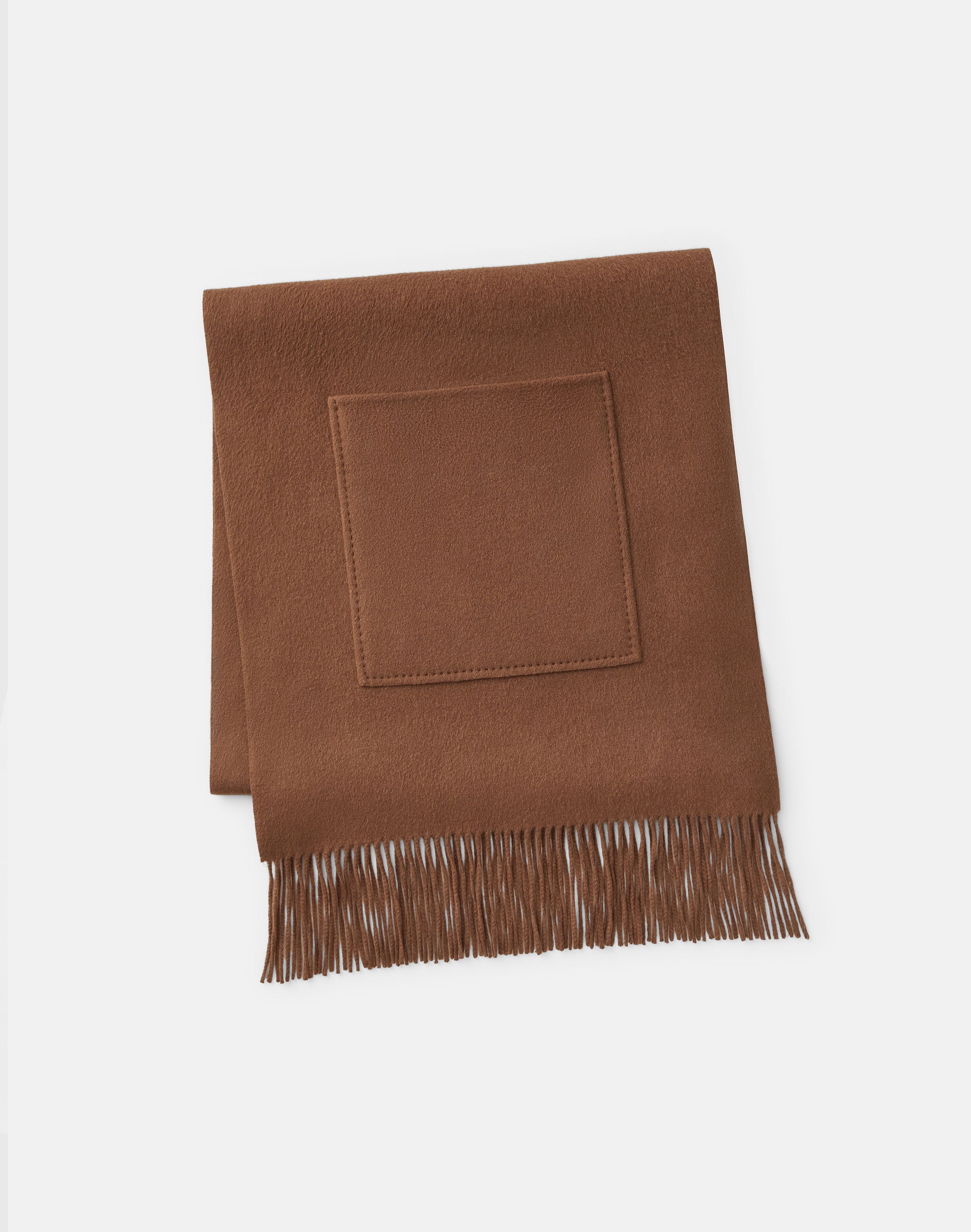 Cashmere Double Face Pocket Shawl