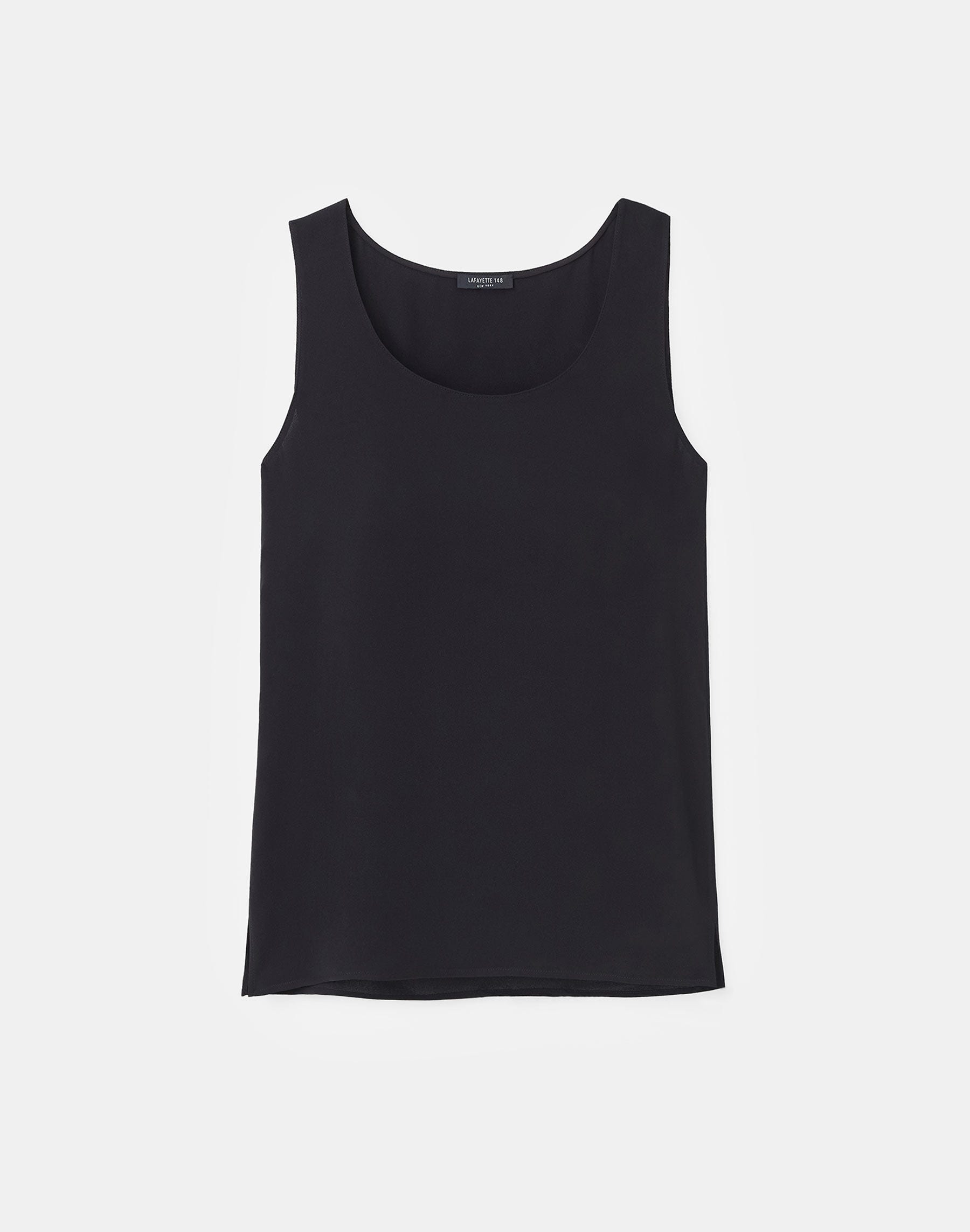 Silk Double Georgette Sleeveless Blouse