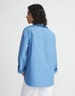Petite Organic Cotton Poplin Popover Shirt