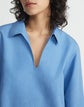 Petite Organic Cotton Poplin Popover Shirt