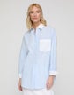 Striped Cotton Oversized East Hampton Shirt