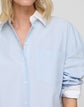 Cotton Oxford Oversized Water Mill Shirt