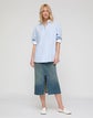 Cotton Oxford Oversized Water Mill Shirt