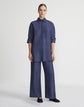 Organic Linen Oversized Portrait Shirt