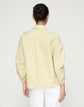 Stripe Cotton Ruched Sleeve Buttoned Shirt