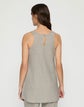 Tropical Weave Racerback Flared Top