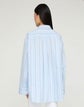 Striped Cotton Oversized Amagansett Shirt