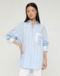 Striped Cotton Oversized Amagansett Shirt