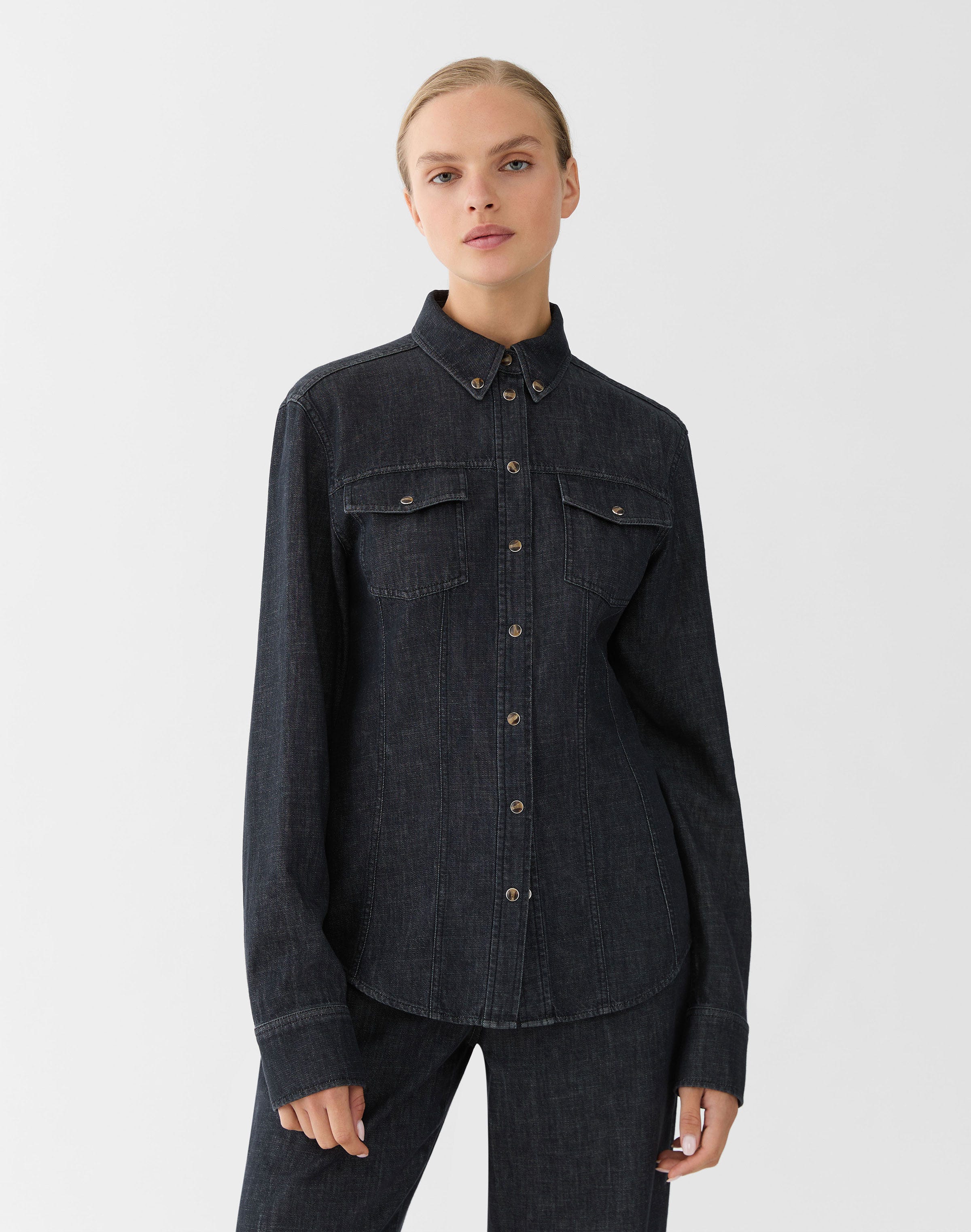Chambray Flap Pocket Shirt