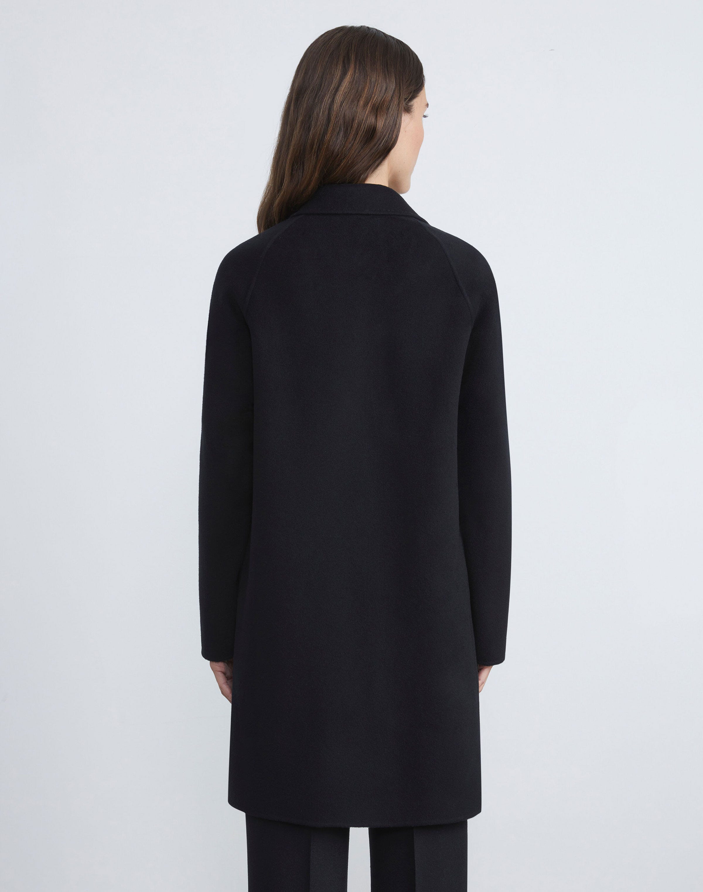 Plus-Size Cashmere Double Face Oversized Car Coat
