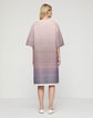 Ombré Elbow Sleeve Coat