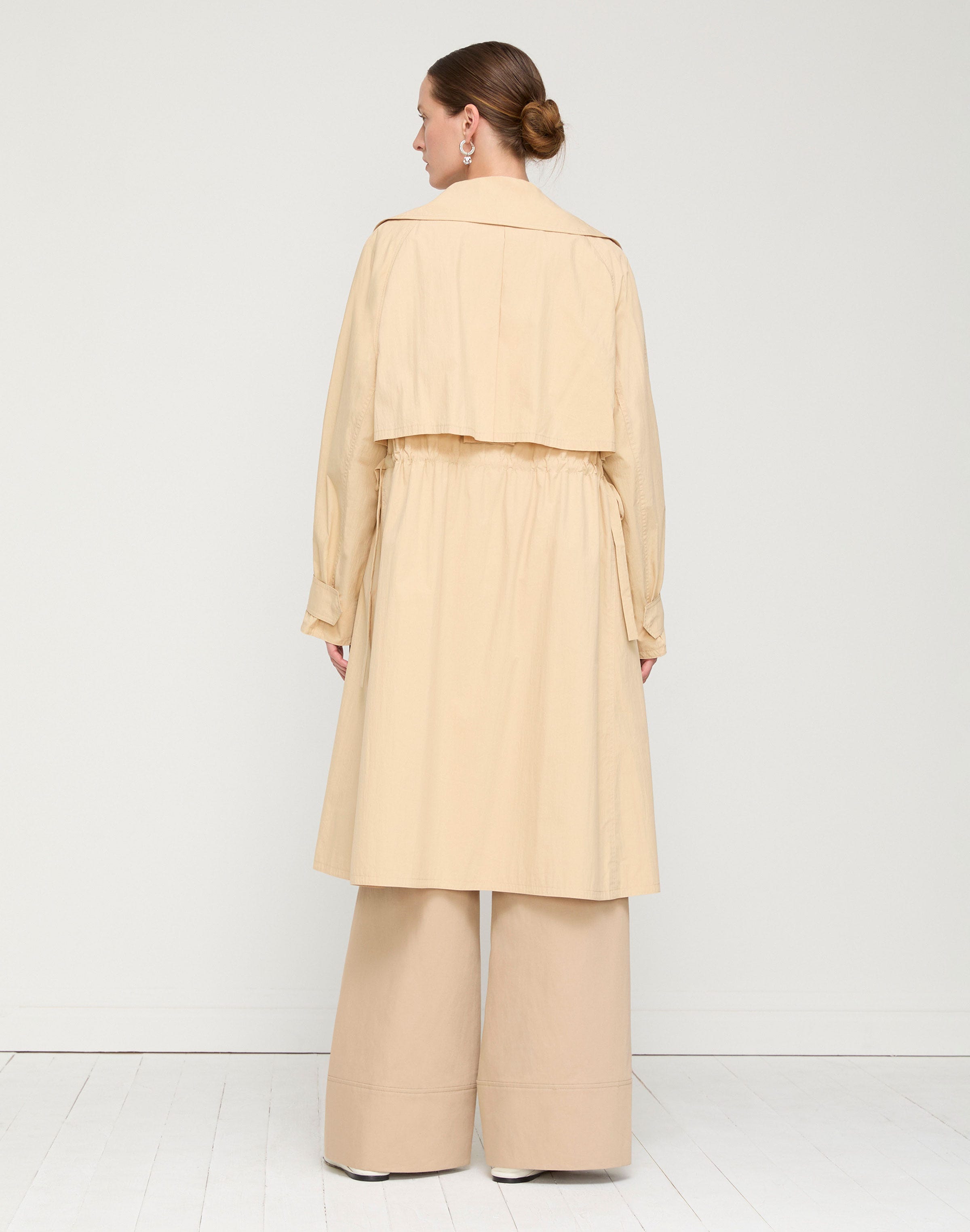 Travel Cotton Oversized Coat