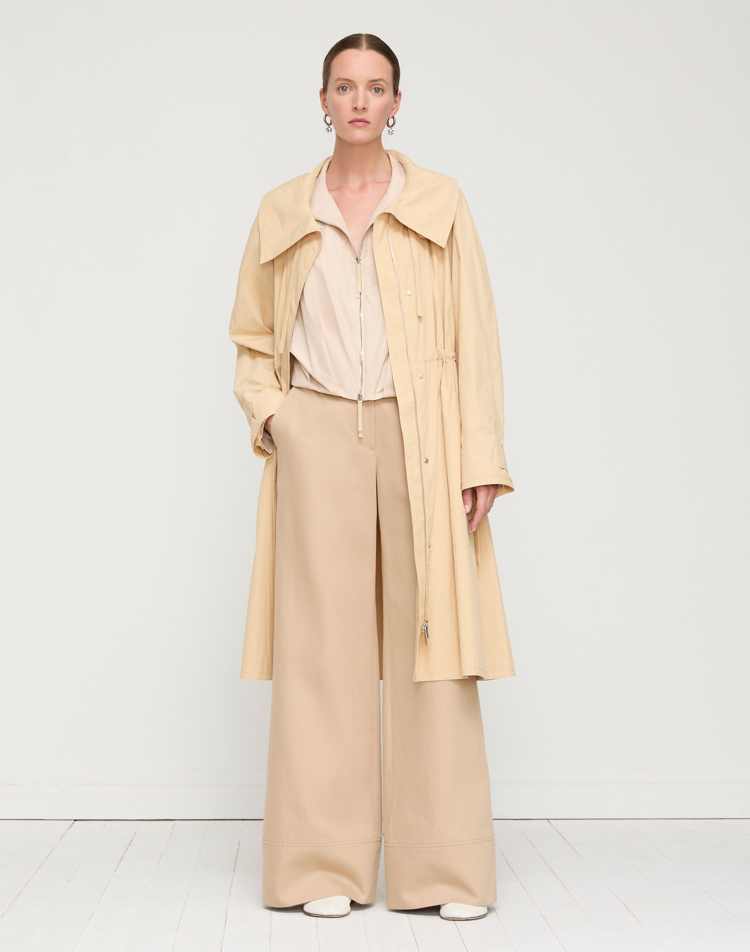 Travel Cotton Oversized Coat