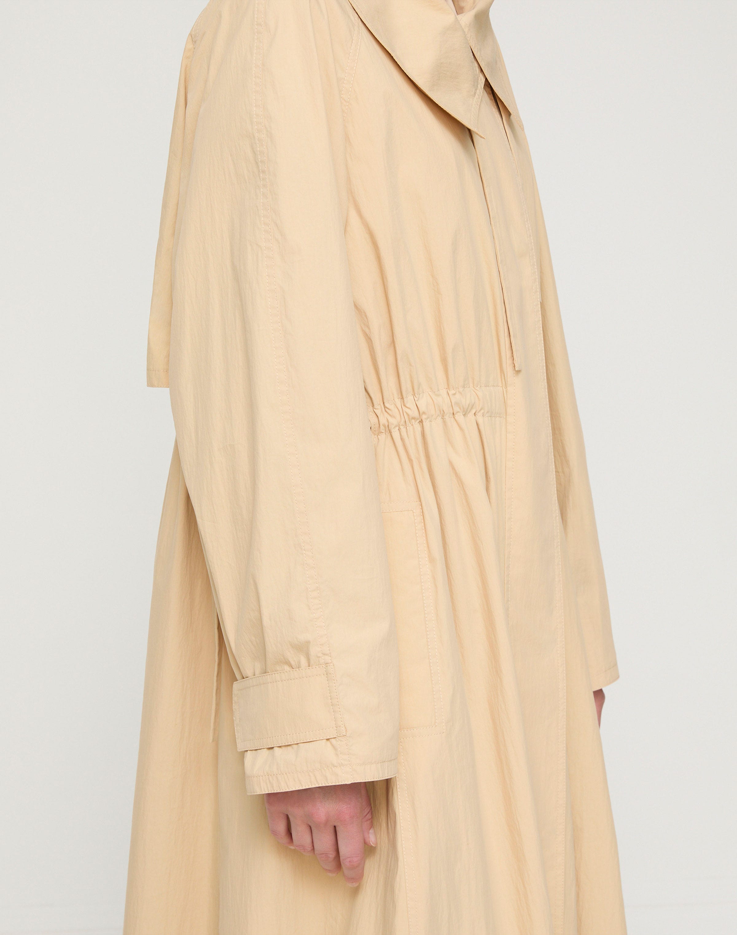 Travel Cotton Oversized Coat