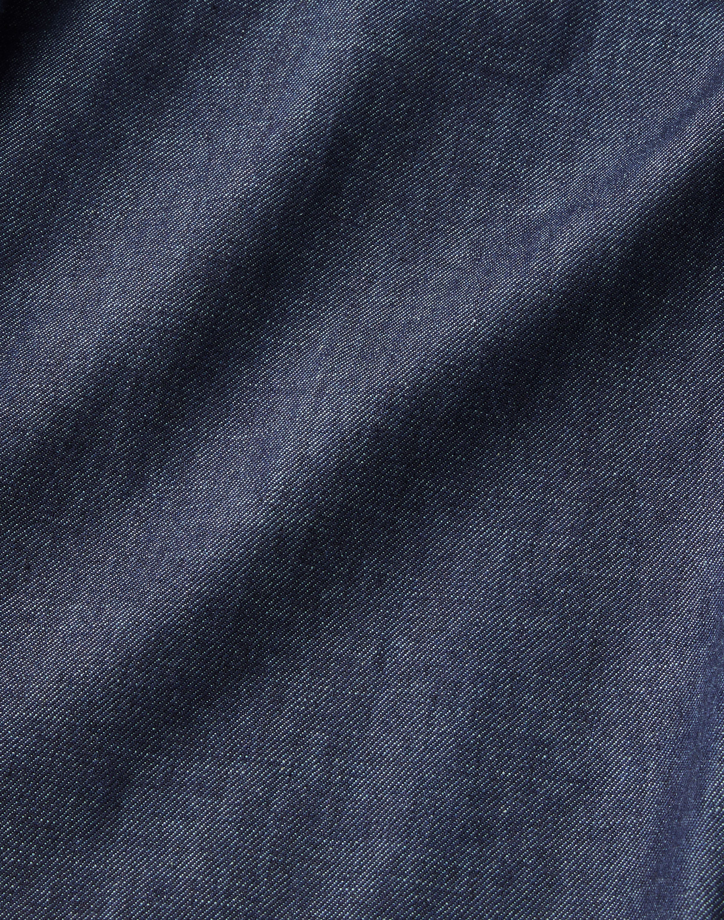 Chambray Patch Pocket Belted Jacket