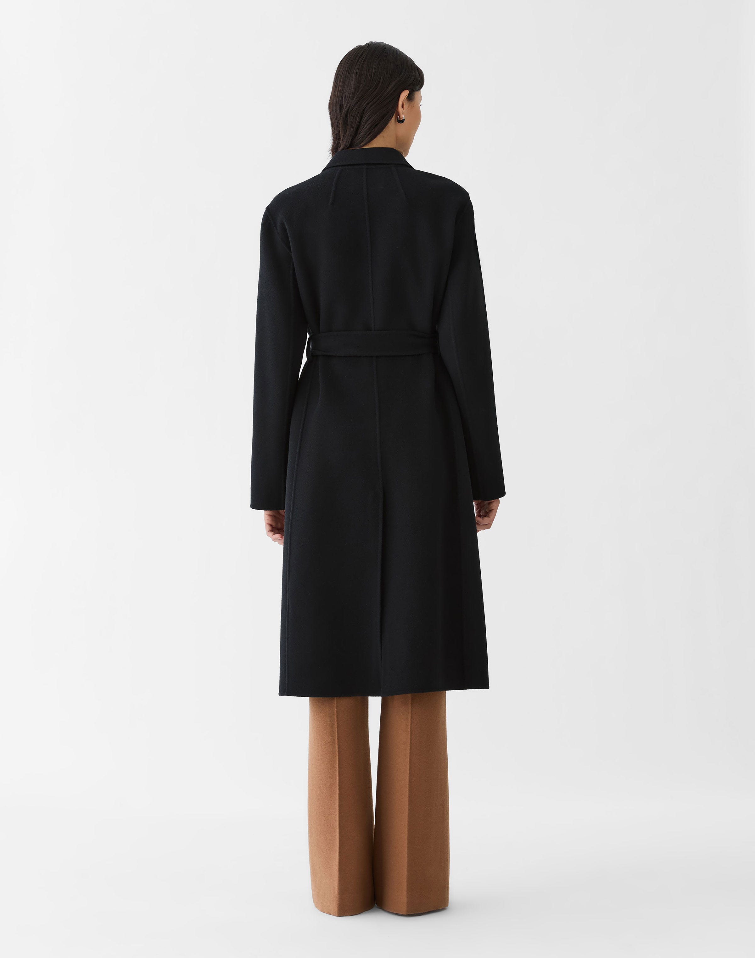 Cashmere Double Face Belted Overcoat