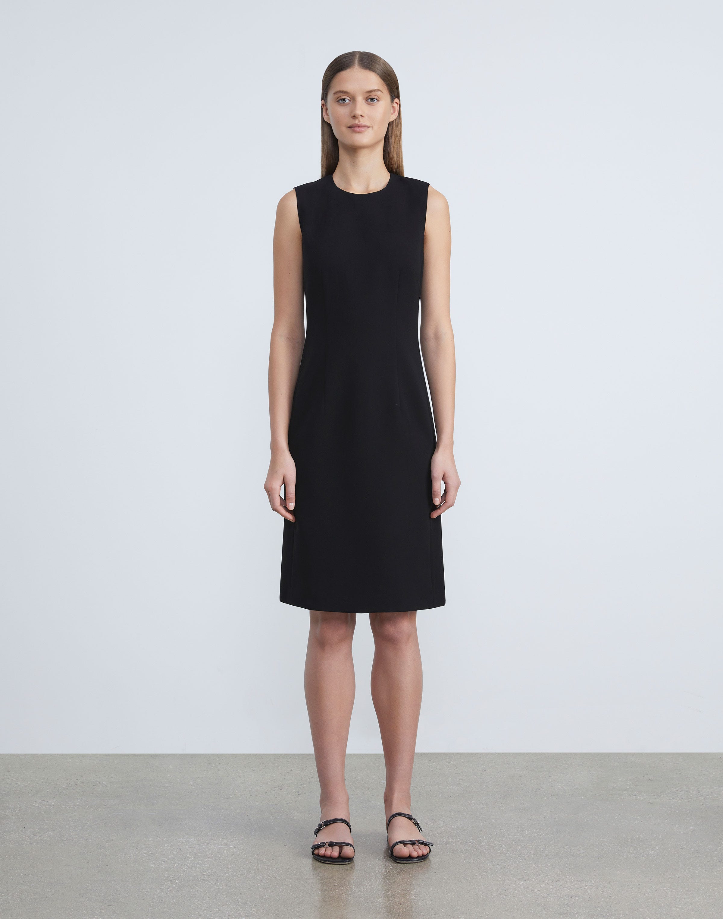 Finesse Crepe Sheath Dress