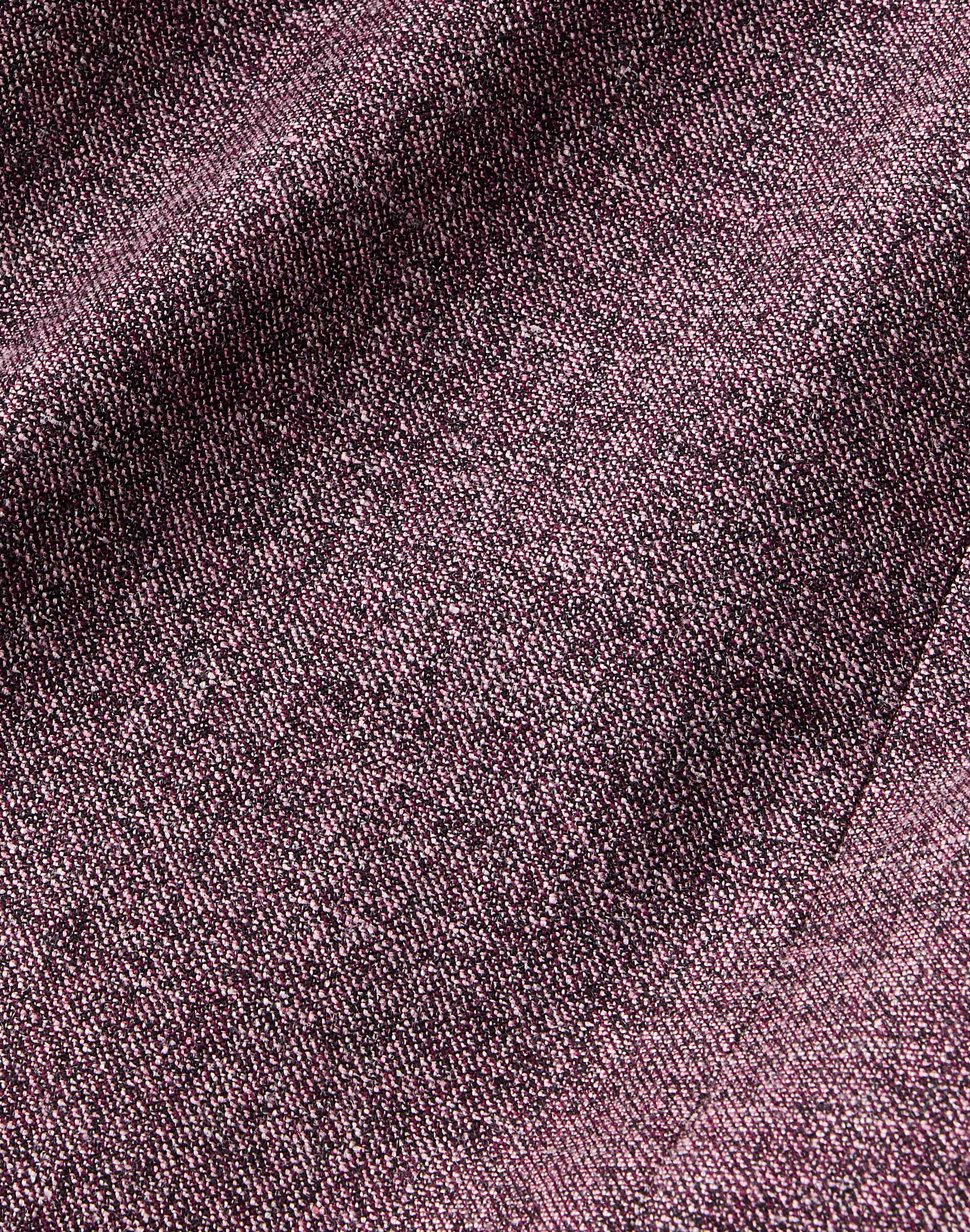 Plus-Size Wool Mouliné Sheath Dress