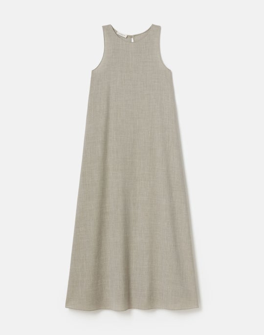 Tropical Weave Racerback Patio Dress
