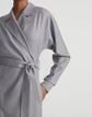 Brushed Responsible Wool Wrap Dress
