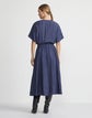 Organic Linen Pintuck Shirtdress