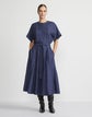 Organic Linen Pintuck Shirtdress