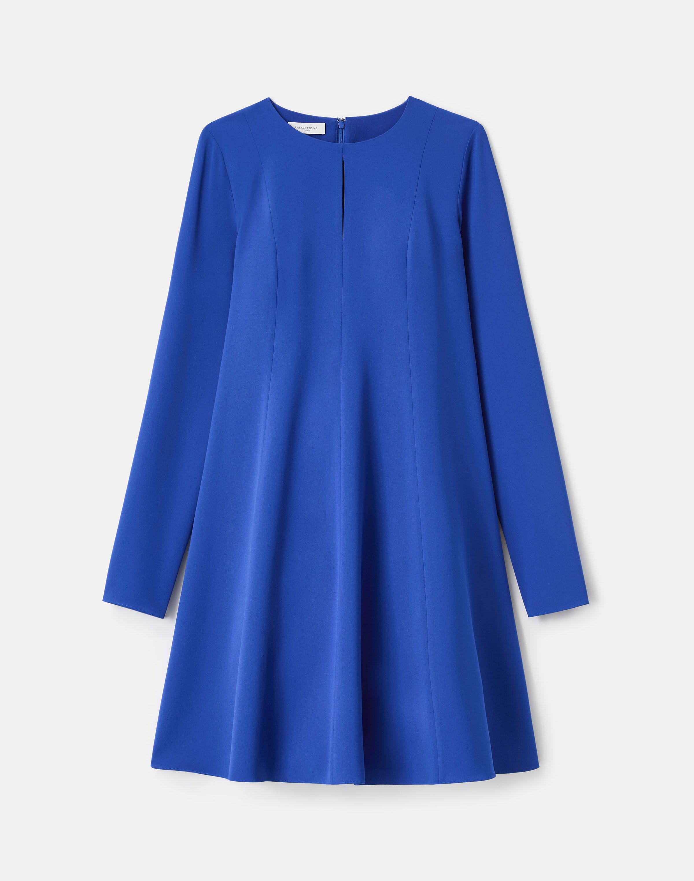 Petite Responsible Finesse Crepe A-Line Godet Dress