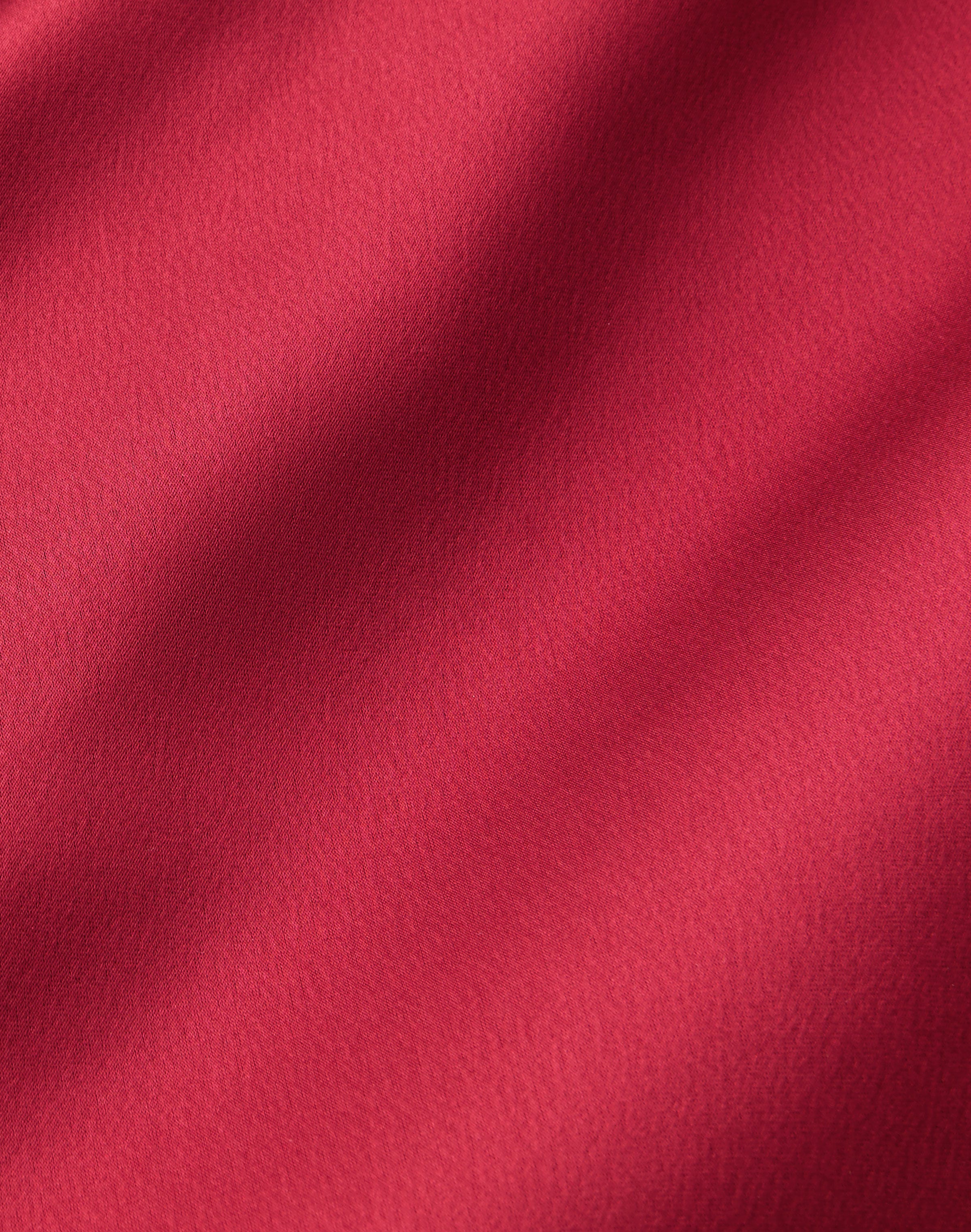 Satin Wrap Flared Dress