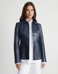Nappa Leather Tailored Chore Jacket