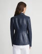 Nappa Leather Tailored Chore Jacket