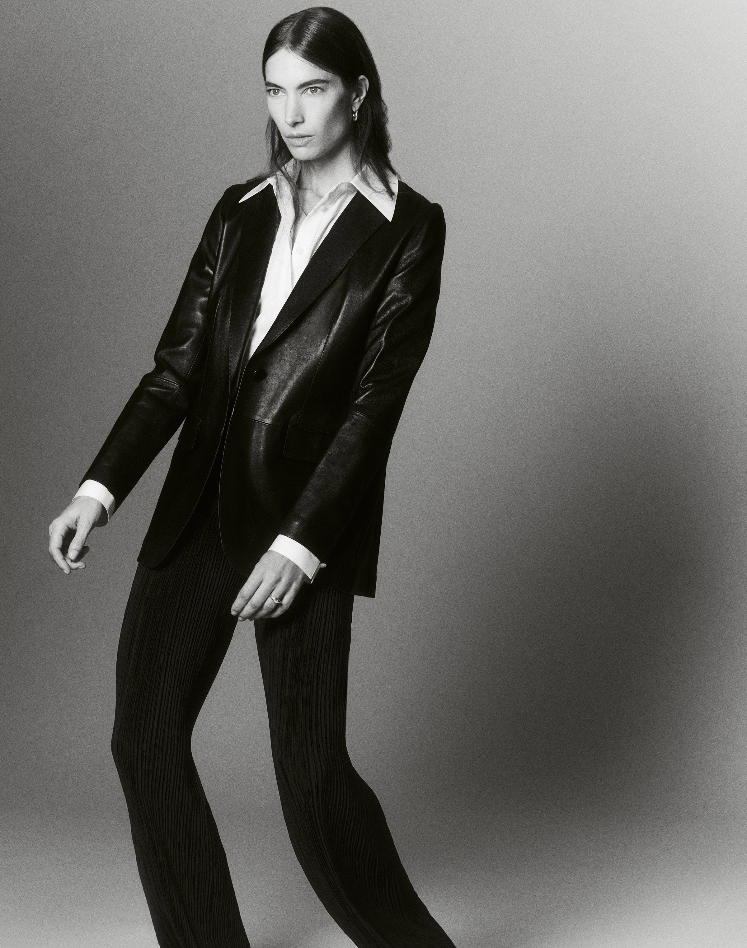 Nappa Leather Blazer