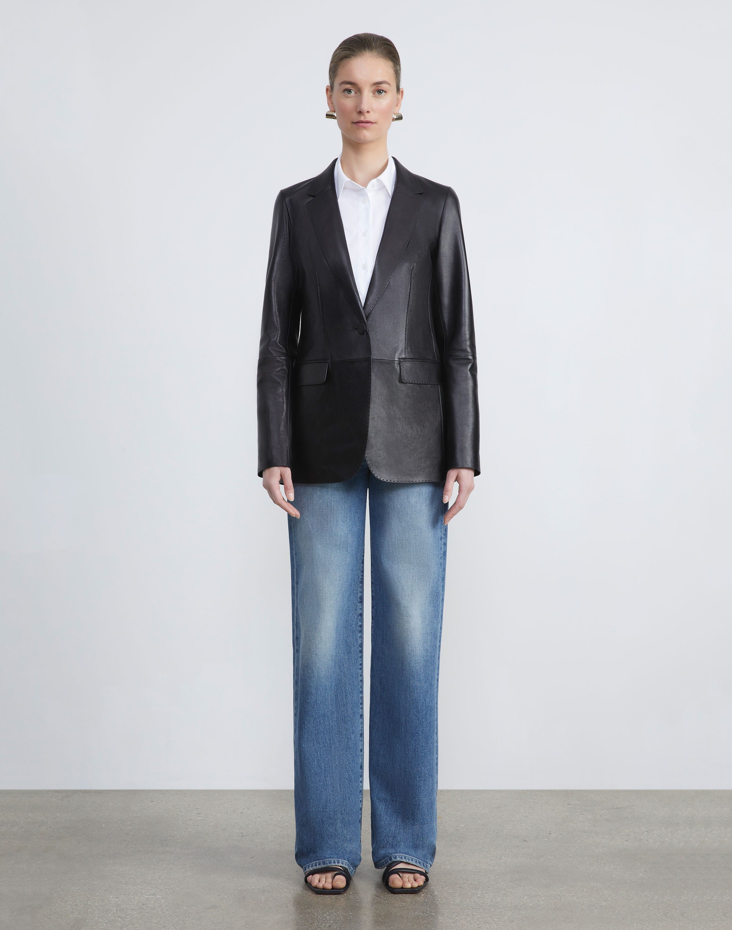 Nappa Leather Blazer