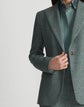 Petite Donegal Tweed Peak Lapel Blazer