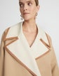 Two Tone Cotton Reversible Wide Lapel Jacket