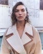 Two Tone Cotton Reversible Wide Lapel Jacket