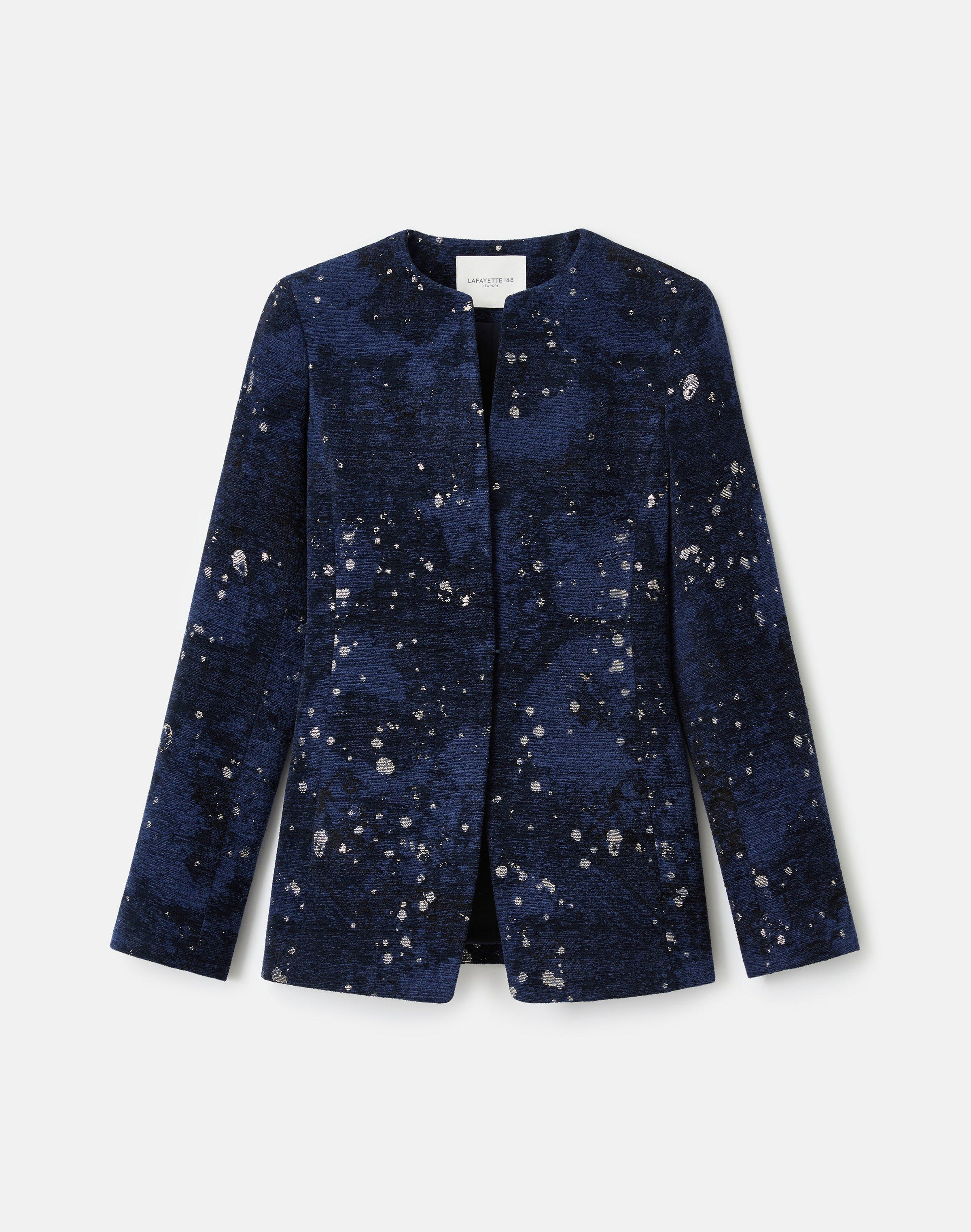 Cosmos Chenille Jacquard Tailored Jacket