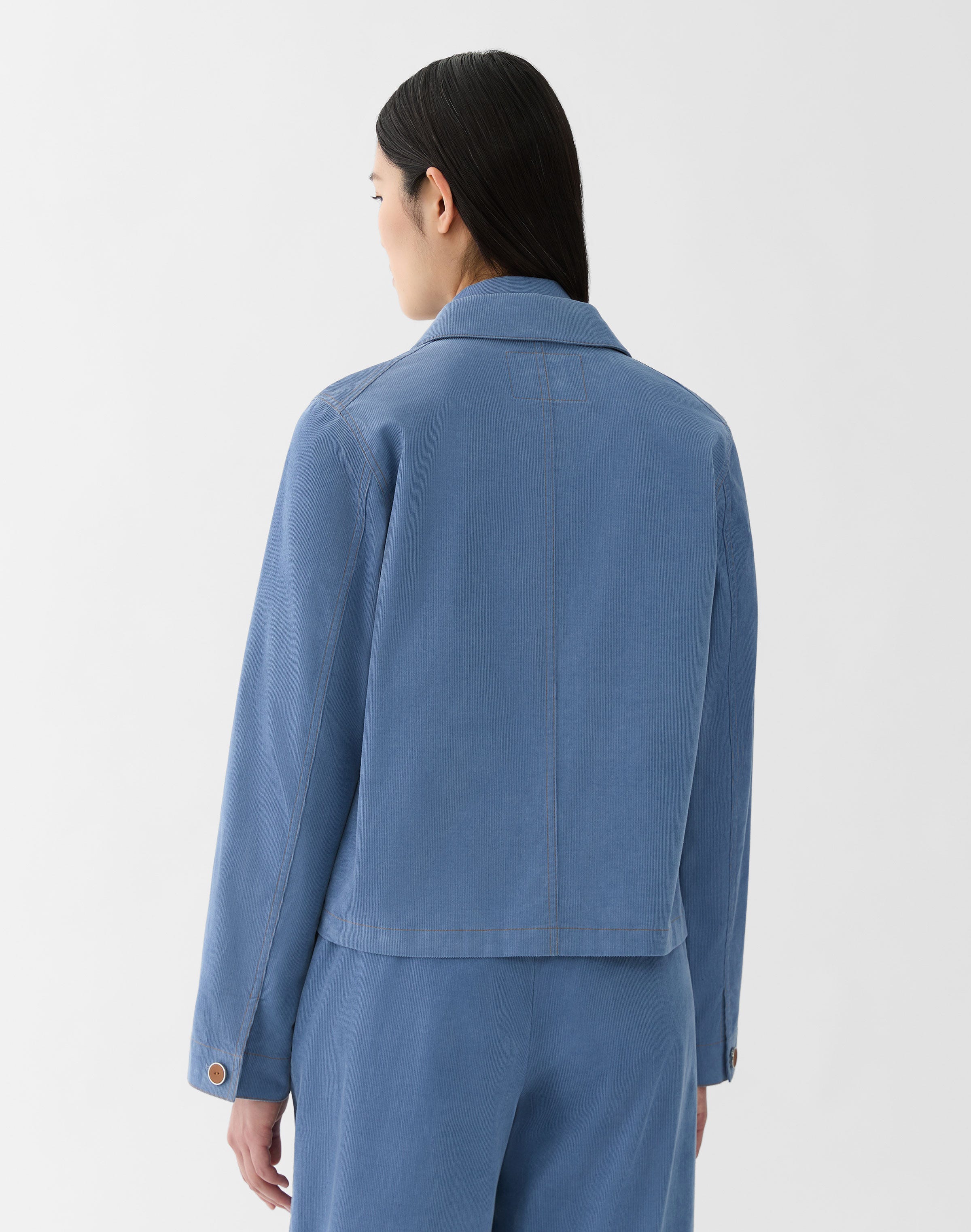Fine Wale Corduroy Patch Pocket Jacket