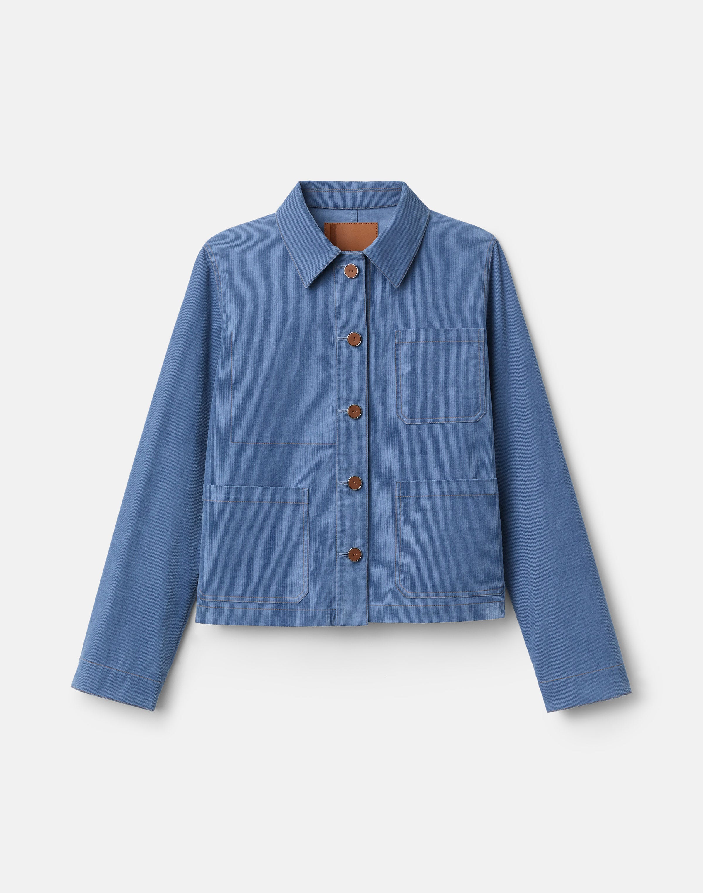 Fine Wale Corduroy Patch Pocket Jacket