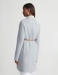 Two Tone Wool-Silk Reversible Notch Lapel Jacket