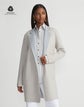 Two Tone Wool-Silk Reversible Notch Lapel Jacket
