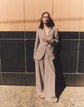 Pinstripe Tropical Stretch Wool Neapolitan Jacket