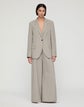 Pinstripe Tropical Stretch Wool Neapolitan Jacket