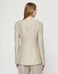 Sequin Speckled Tweed Fitted Jacket