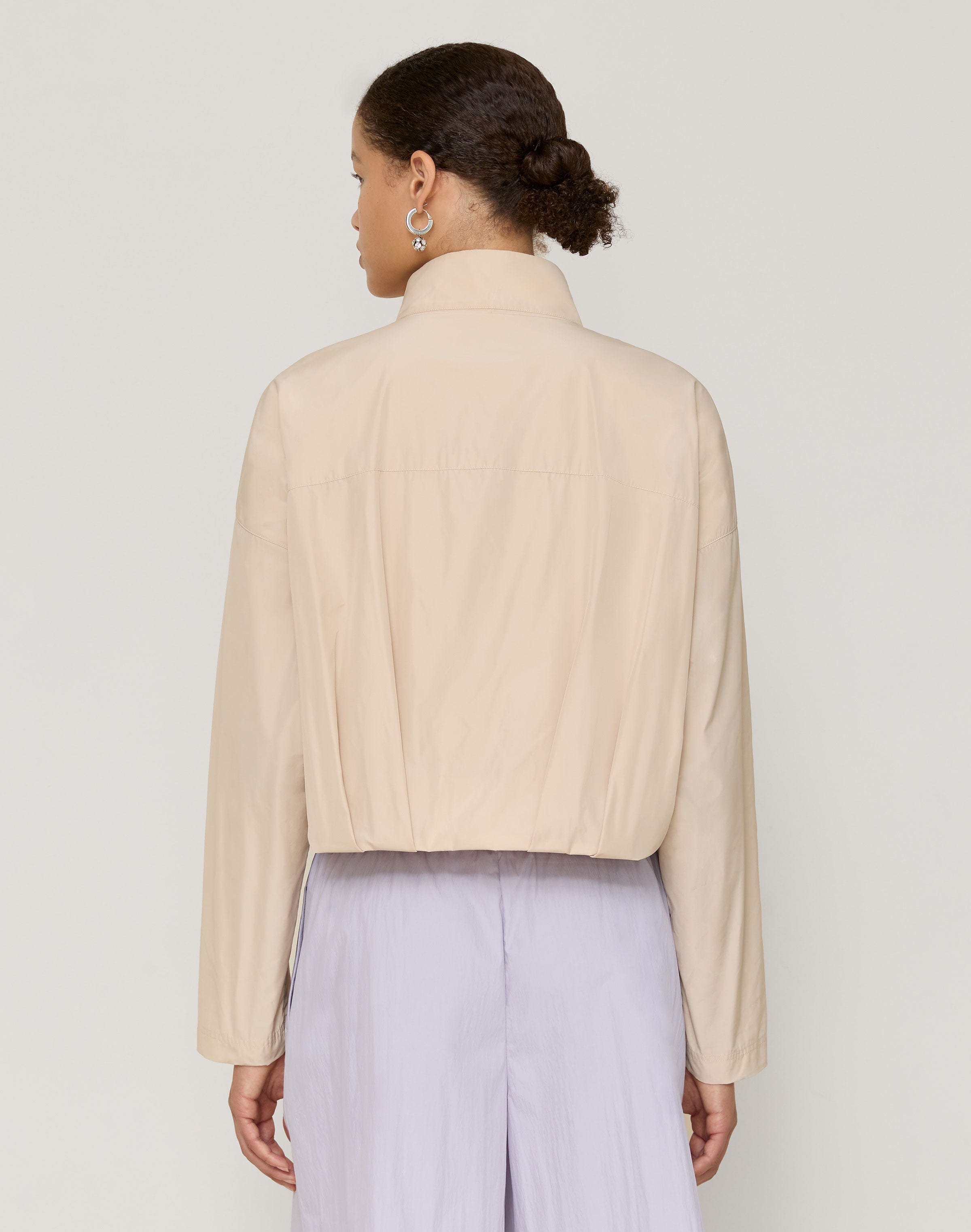 Tech Twill Pleated Waist Jacket