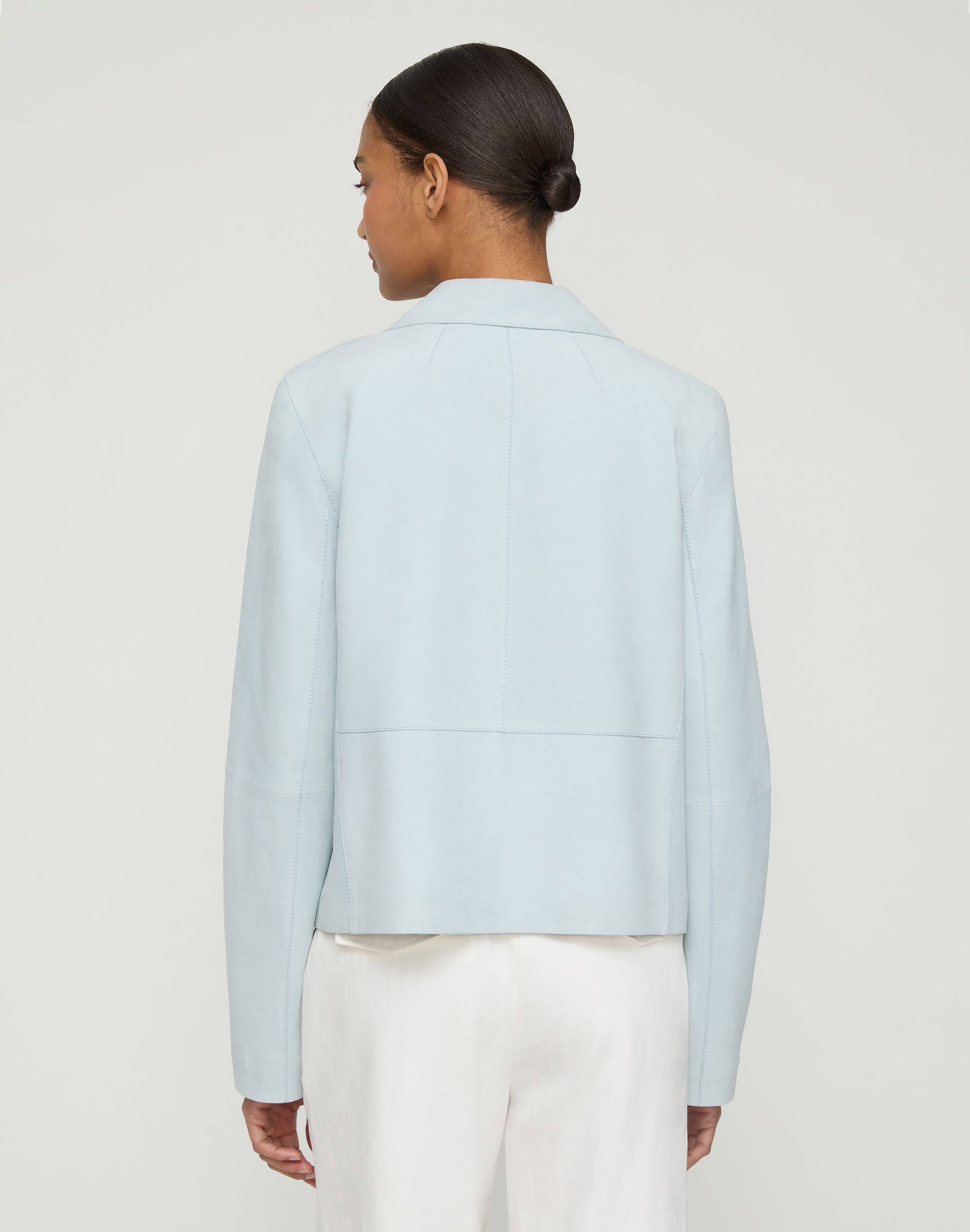 Petite Suede Patch Pocket Shirt Jacket