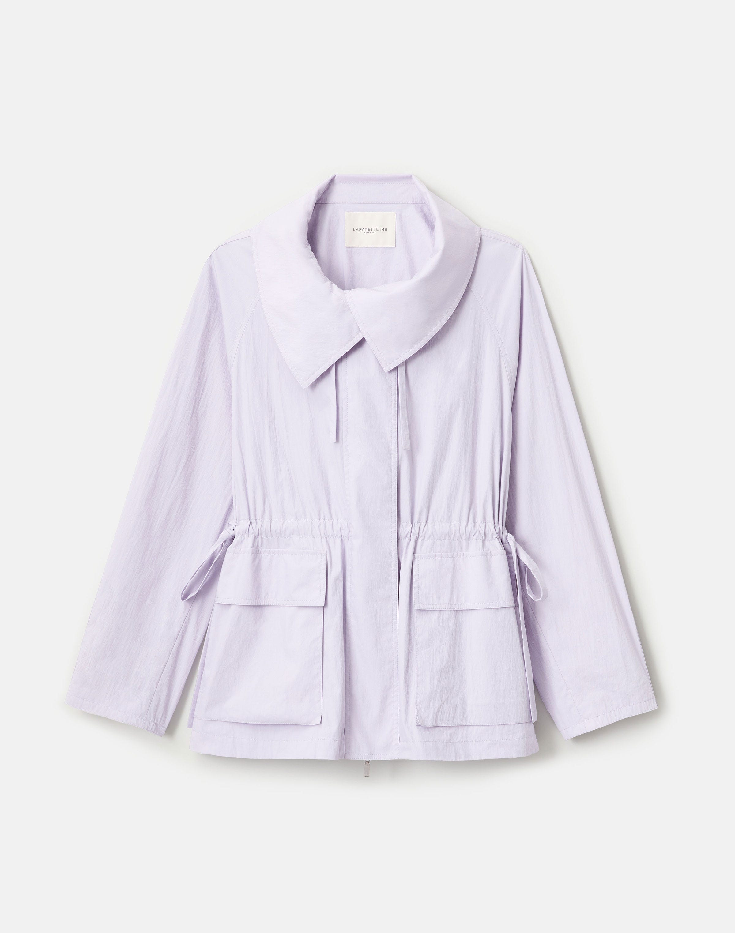 Petite Travel Cotton Oversized Jacket