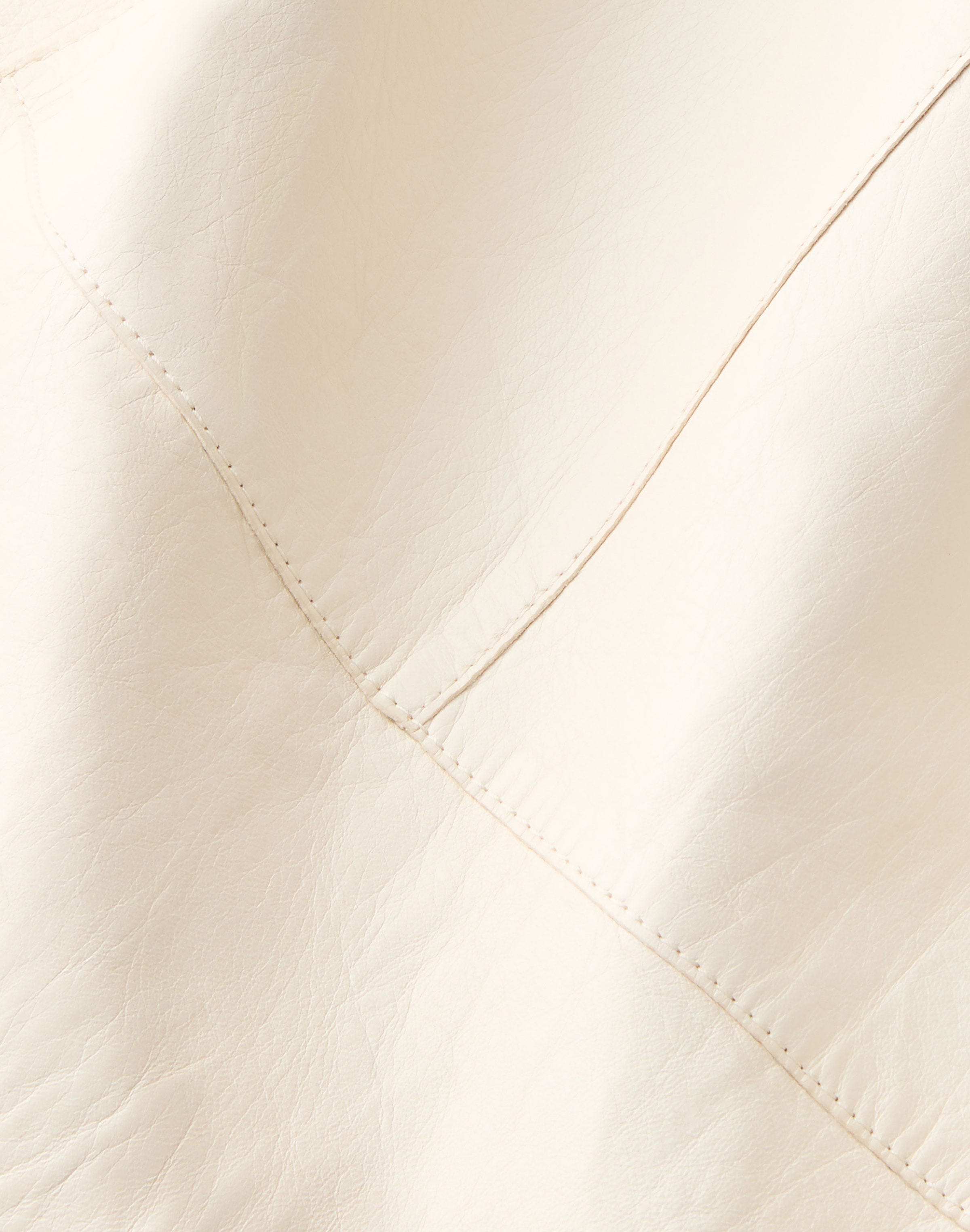 Nappa Leather Patch Pocket Short Jacket