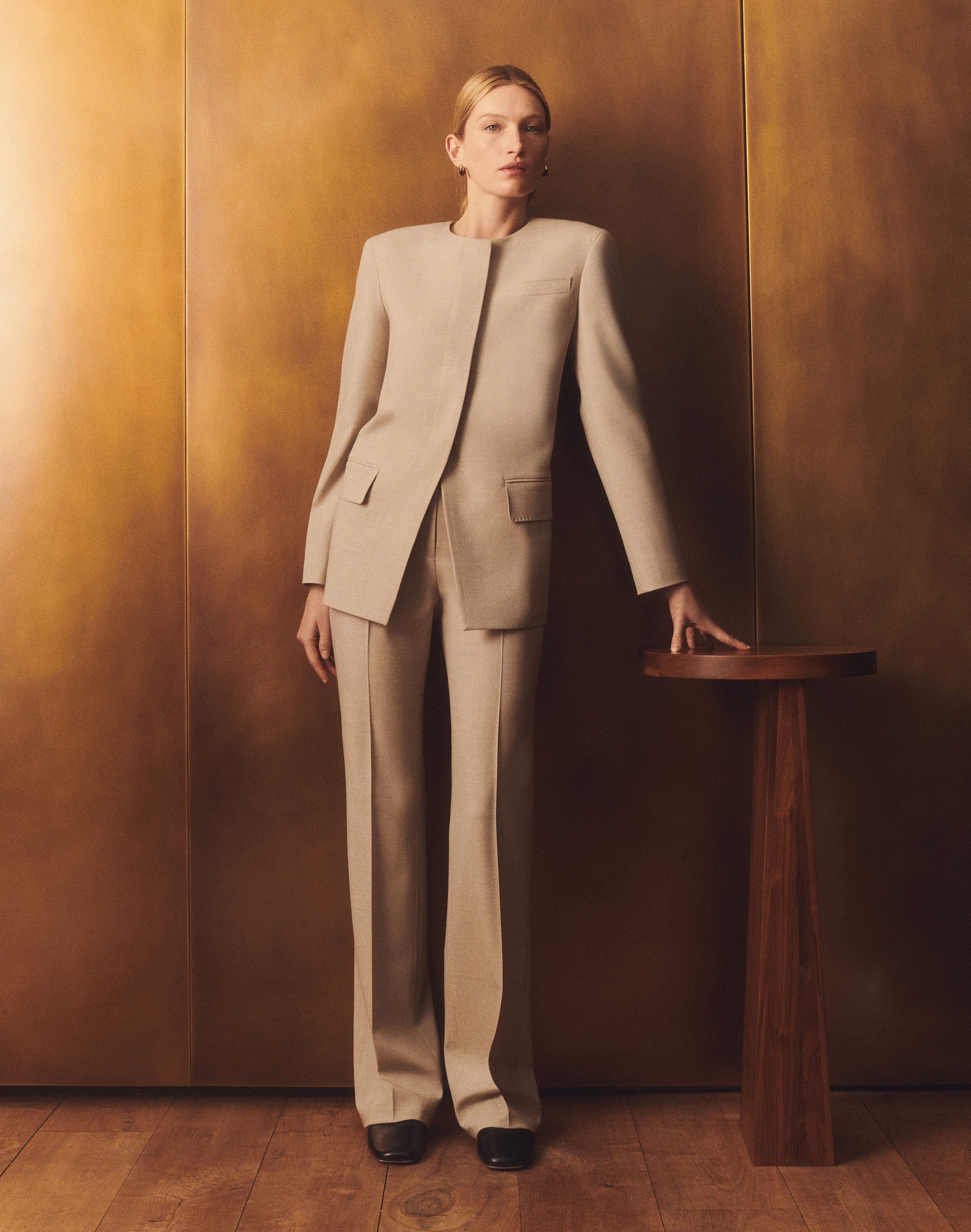 Responsible Stretch Wool Fitted Blazer